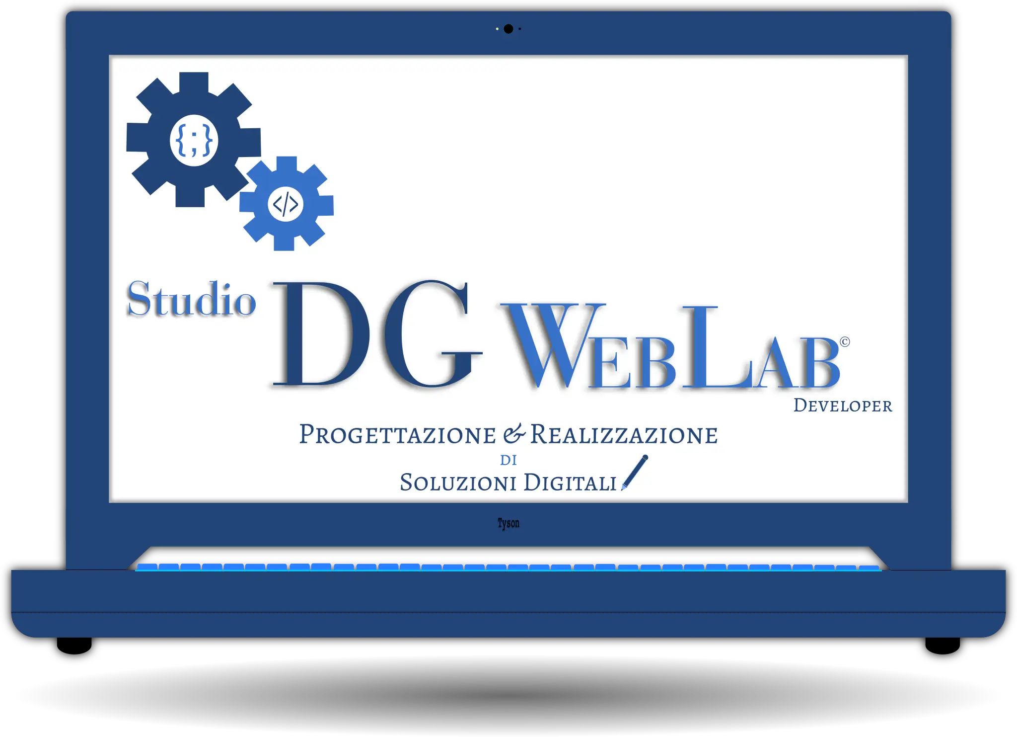 Logo Studio DG WebLab, Soluzioni digitali complete, dalla progettazione grafica alla creazione di siti web, applicazioni Android e contenuti digitali - studiodgweblab.dev