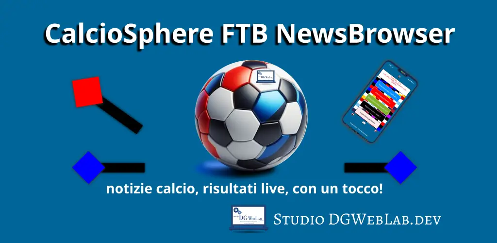 CalcioSphere: notizie calcio, risultati partite, e news live, con un click