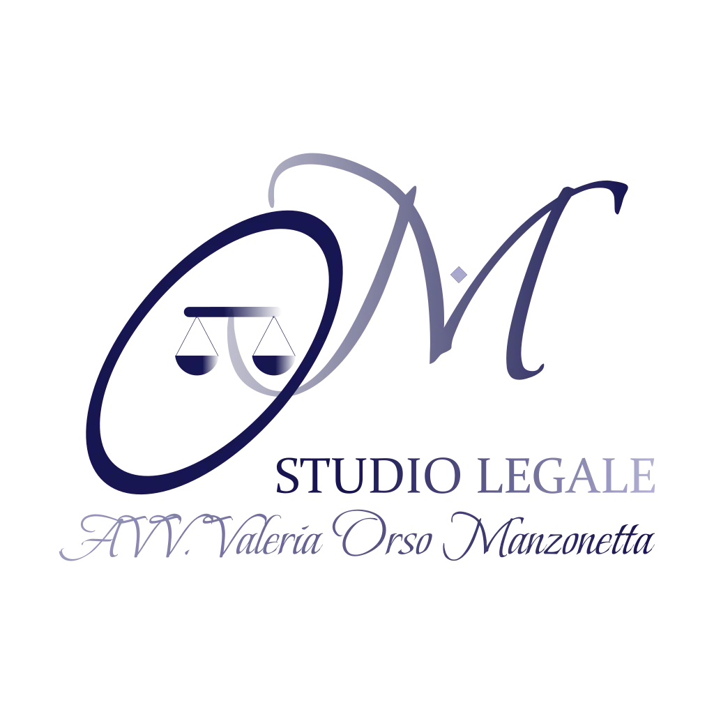 Logo OM Studio Legale, brand identity e sviluppo del sito web professionale.