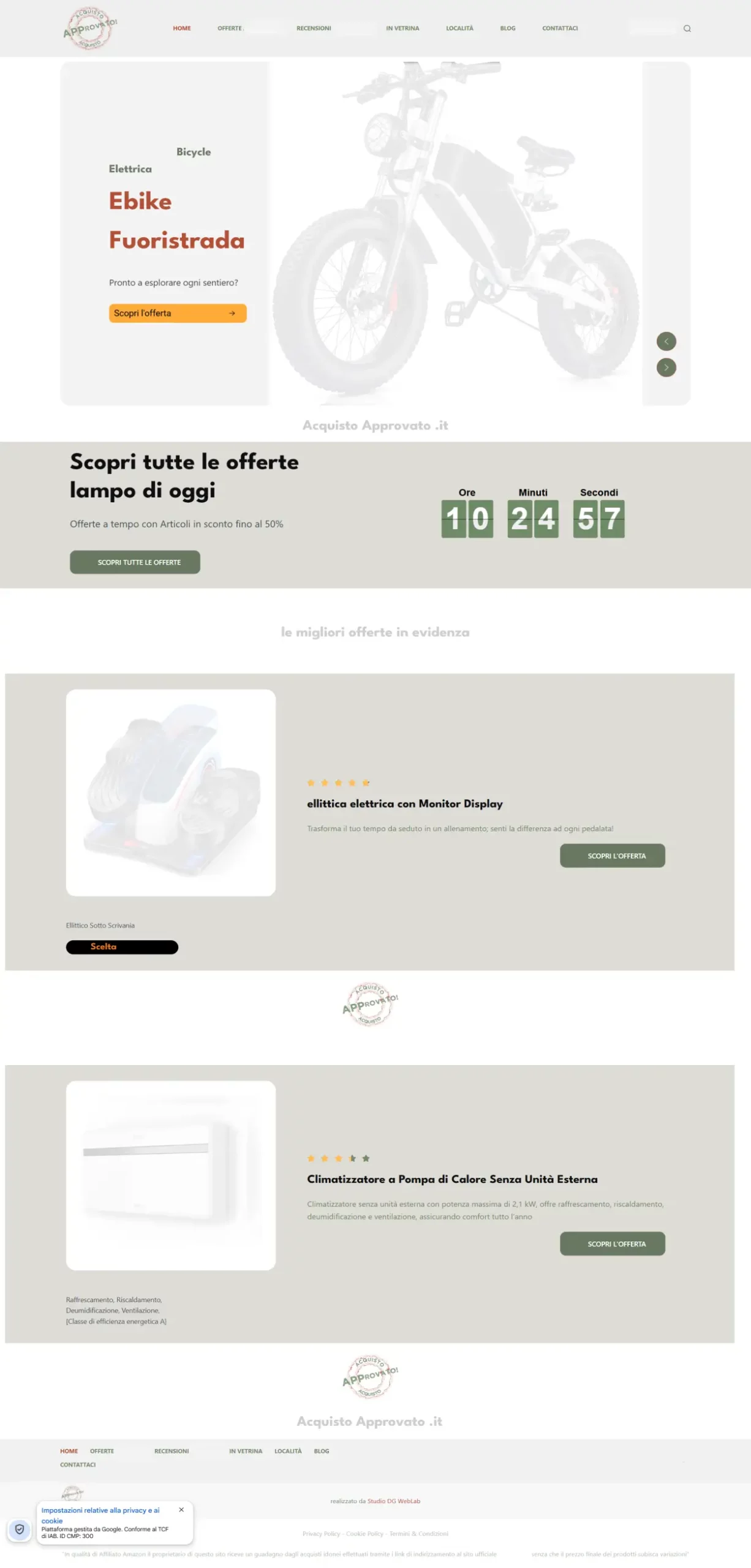 screenshot del blog affiliate acquisto approvato it scaled